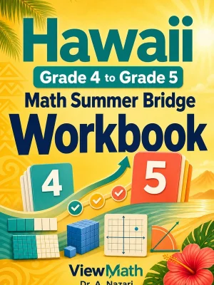 Hawaii SBA Grade 4 Math Summer Bridge Workbook