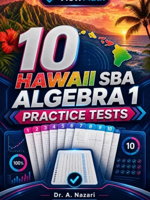 10 Hawaii SBA Algebra 1 Practice Tests
