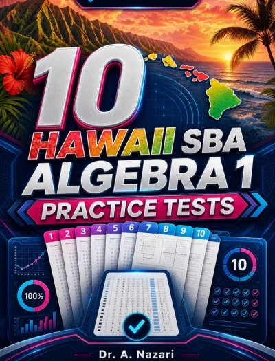 10 Hawaii SBA Algebra 1 Math Practice Tests