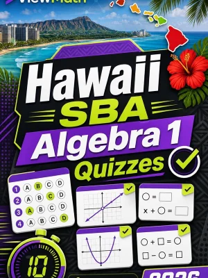 Hawaii SBA Algebra 1 Quizzes