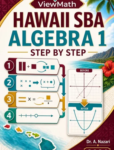 Hawaii SBA Algebra 1 Math Step by Step