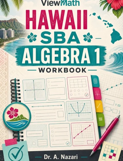 Hawaii SBA Algebra 1 Math Workbook