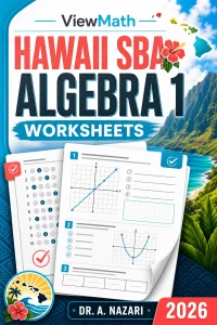 Hawaii SBA Algebra 1 Worksheets