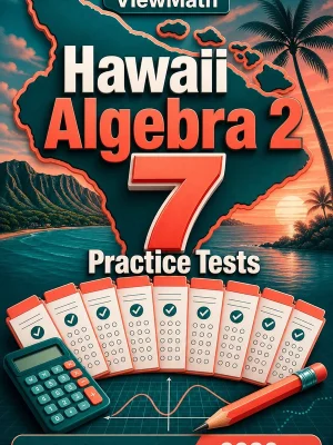 7 Full-Length Hawaii Algebra 2 Practice Tests