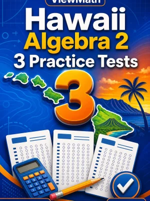 3 Full-Length Hawaii Algebra 2 Practice Tests