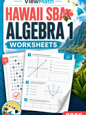 Hawaii SBA Algebra 1 Worksheets
