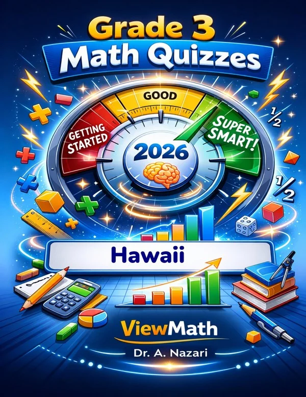 Hawaii SBA Grade 3 Math Quizzes