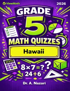 Hawaii SBA Grade 5 Math Quizzes