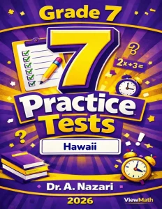 7 Hawaii SBA Grade 7 Math Practice Tests