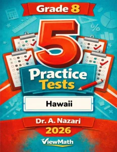 5 Full-Length Hawaii SBA Grade 8 Math Practice Tests