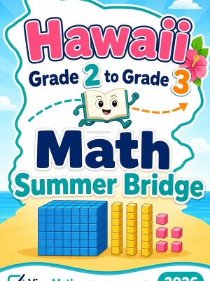 Hawaii Grade 2 to Grade 3 Math Summer Bridge