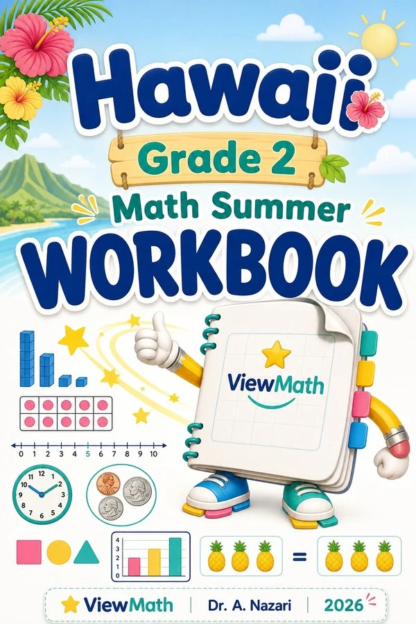 Hawaii Grade 2 Math Summer Workbook