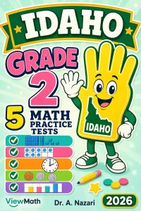 5 Full-Length Idaho Grade 2 Math Practice Tests