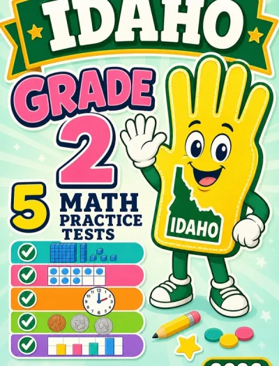 5 Full-Length Idaho Grade 2 Math Practice Tests