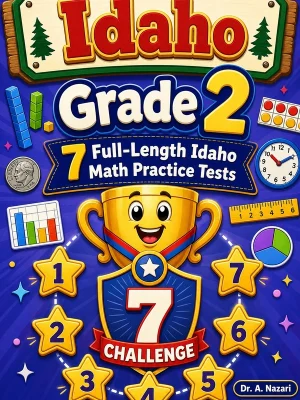7 Full-Length Idaho Grade 2 Math Practice Tests