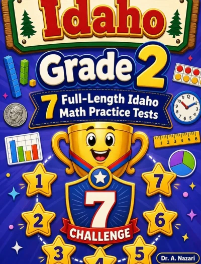 7 Full-Length Idaho Grade 2 Math Practice Tests
