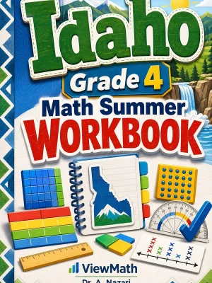 Idaho ISAT Grade 4 Math Summer Review Workbook