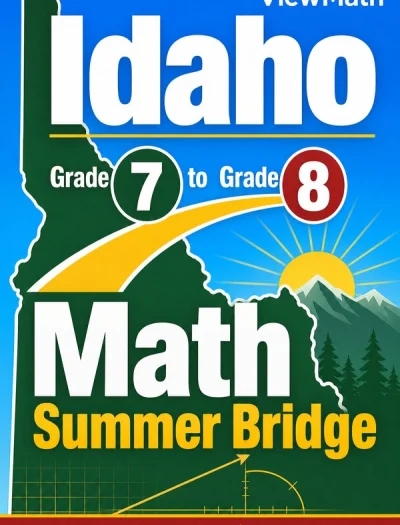 Idaho ISAT Grade 7 to Grade 8 Math Summer Bridge