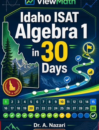 Idaho ISAT Algebra 1 Math in 30 Days