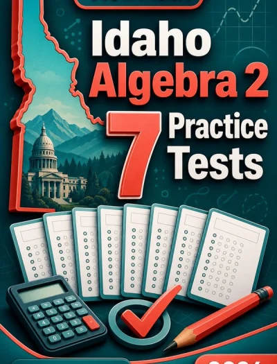 7 Full-Length Idaho Algebra 2 Practice Tests