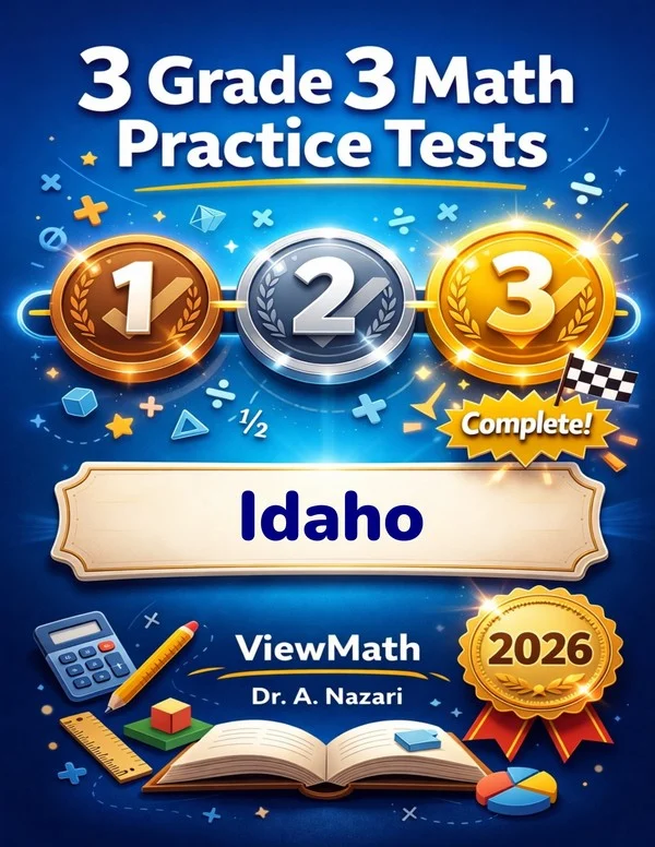 3 Idaho ISAT Grade 3 Math Practice Tests