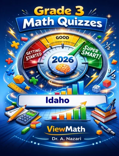 Idaho ISAT Grade 3 Math Quizzes