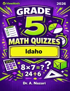 Idaho ISAT Grade 5 Math Quizzes