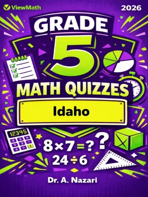 Idaho ISAT Grade 5 Math Quizzes