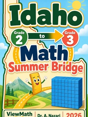Idaho Grade 2 to Grade 3 Math Summer Bridge