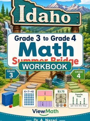 Idaho ISAT Grade 3 Math Summer Bridge Workbook