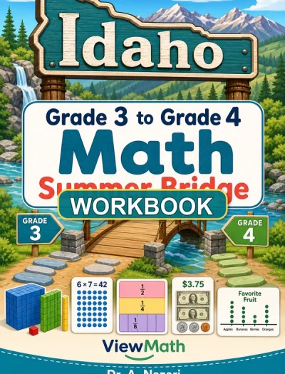 Idaho ISAT Grade 3 Math Summer Bridge Workbook