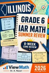Illinois IAR Grade 6 Math Summer Review