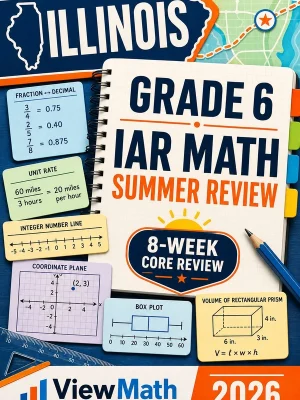 Illinois IAR Grade 6 Math Summer Review
