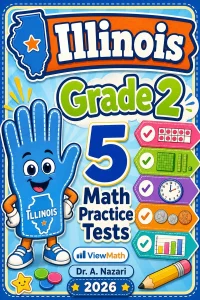 5 Full-Length Illinois Grade 2 Math Practice Tests