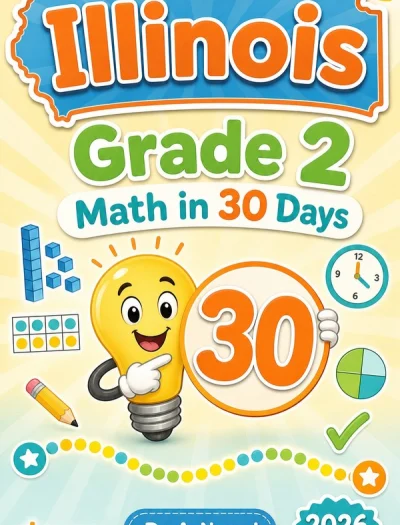 Illinois Grade 2 Math in 30 Days