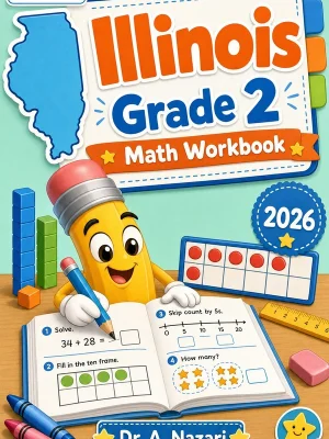 Illinois Grade 2 Math Workbook