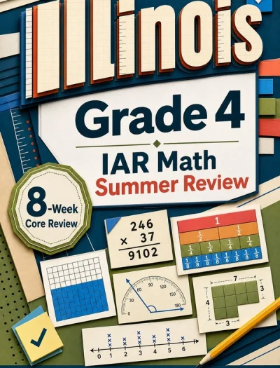 Illinois IAR Grade 4 Math Summer Review