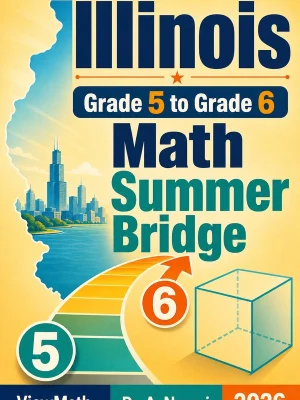 Illinois IAR Grade 5 Math Summer Bridge