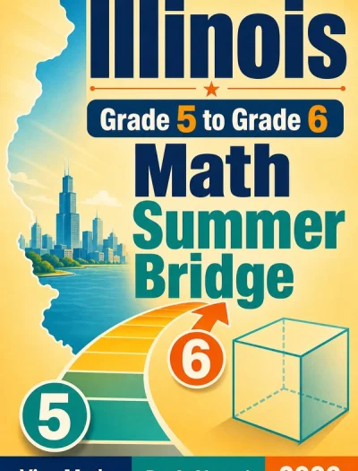 Illinois IAR Grade 5 Math Summer Bridge