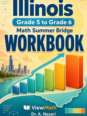 Illinois IAR Grade 5 Math Summer Bridge Workbook