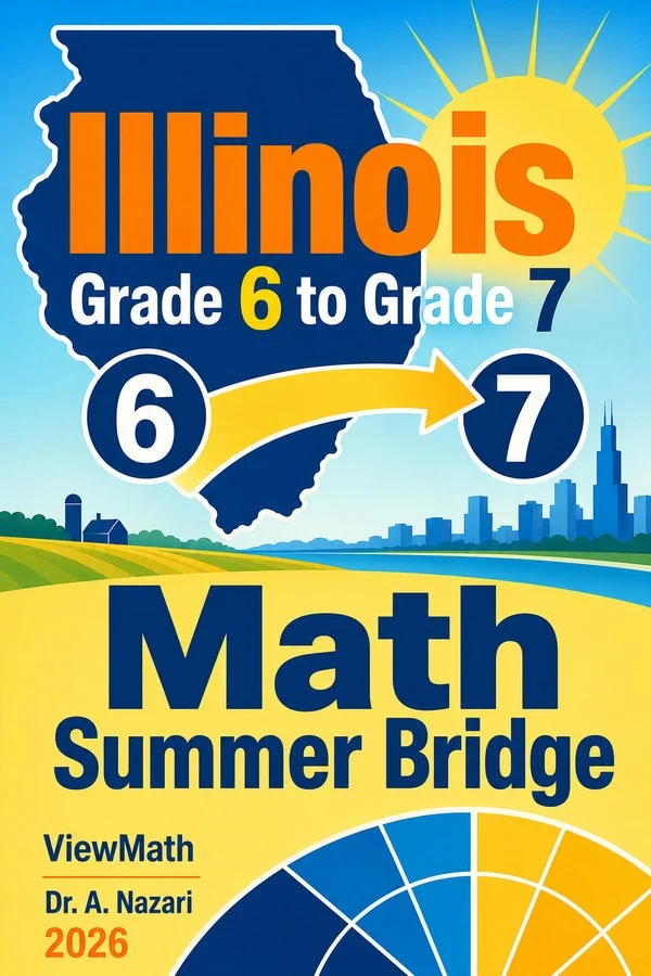 Illinois IAR Grade 6 Math Summer Bridge