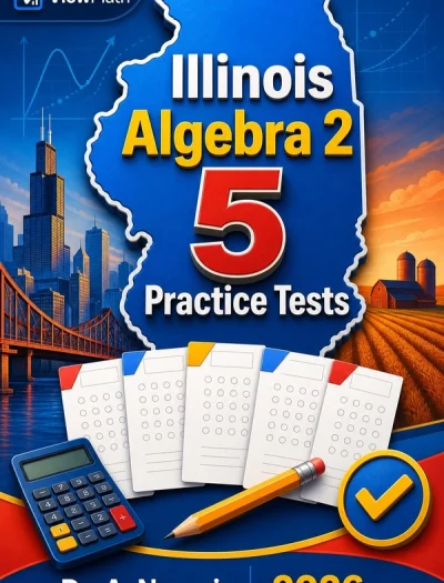 5 Full-Length Illinois Algebra 2 Practice Tests