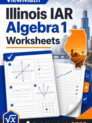 Illinois IAR Algebra 1 Worksheets