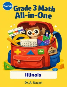 Illinois IAR Grade 3 Math All-in-One