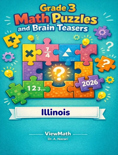 Illinois IAR Grade 3 Math Puzzles and Brain Teasers