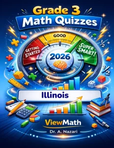 Illinois IAR Grade 3 Math Quizzes