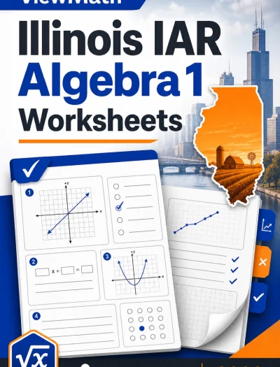 Illinois IAR Algebra 1 Worksheets