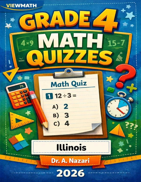 Illinois IAR Grade 4 Math Quizzes