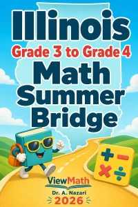 Illinois IAR Grade 3 Math Summer Bridge