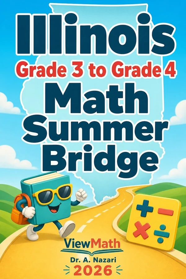 Illinois IAR Grade 3 Math Summer Bridge